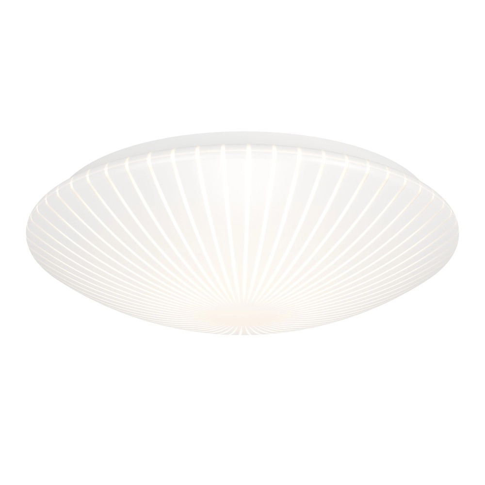 Witte plafonniere Allerona Ø 30cm