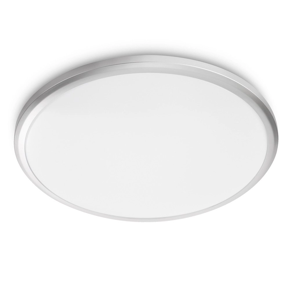 Led plafondlamp Twirly led 29cm chroom