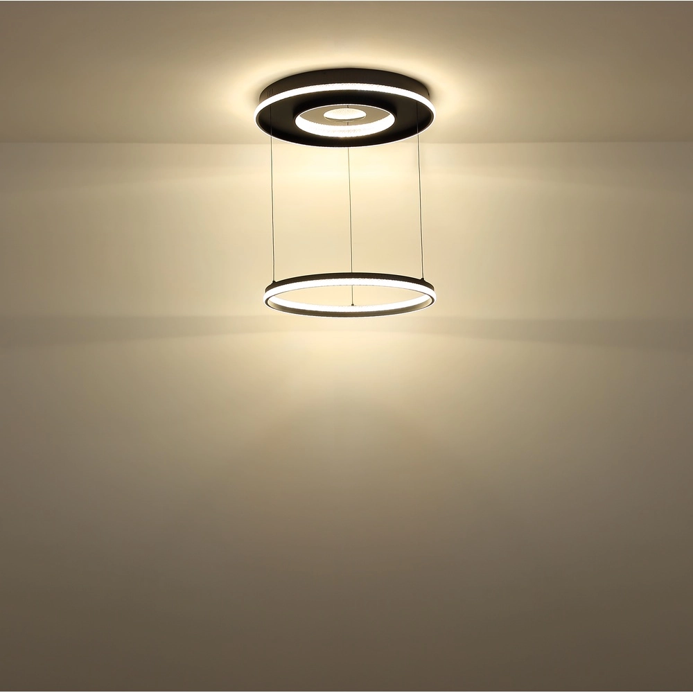 Hanglamp Marsh zwart Globo 9007371525461
