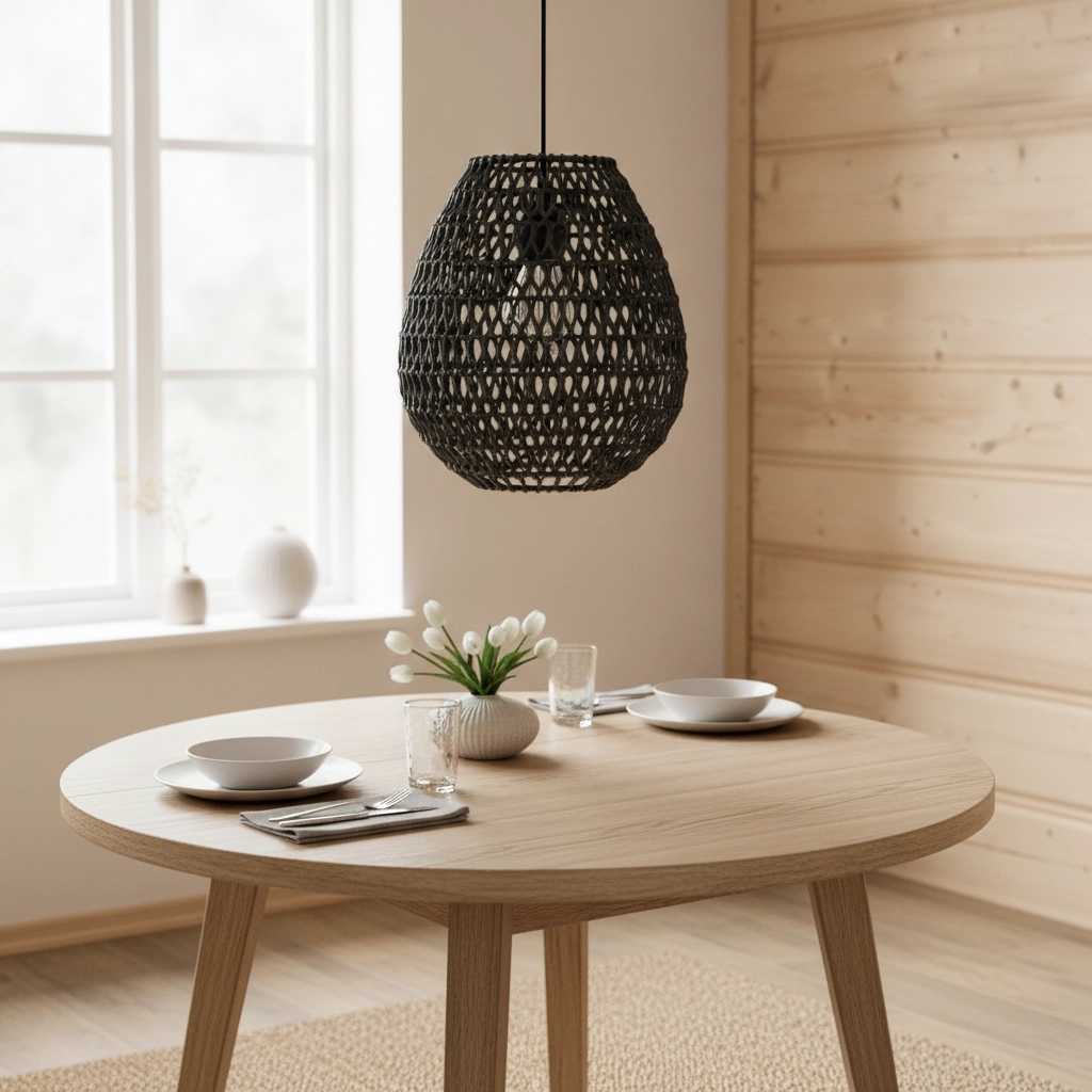 Bohemian hanglamp Griffin zwart