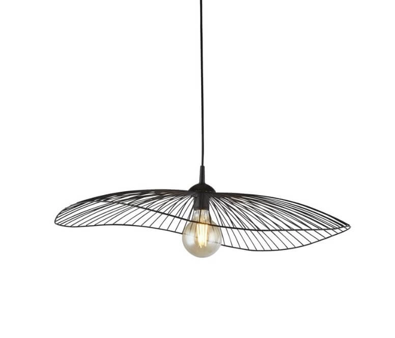 Design hanglamp Wave zwart