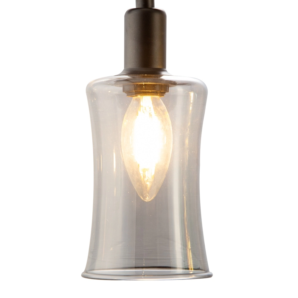 Plafondlamp Telesto gekleurd glas Globo 4048194070528