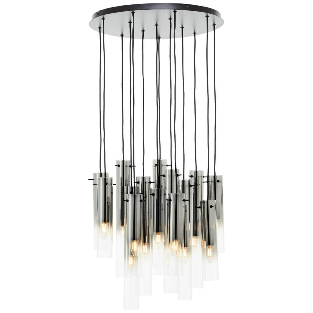 14-lichts hanglamp Glasini Ø 52cm