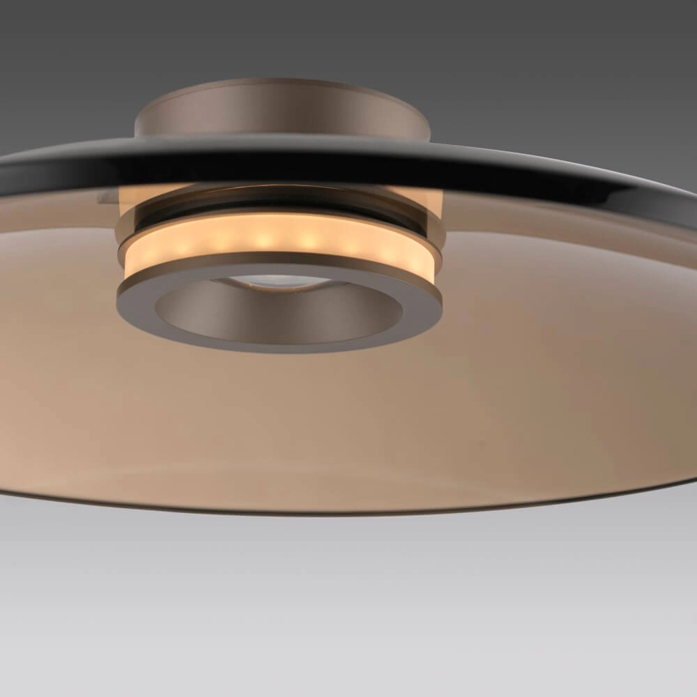 Design plafondlamp Pure Moon brons Ø 50cm Paul Neuhaus 4012248382752