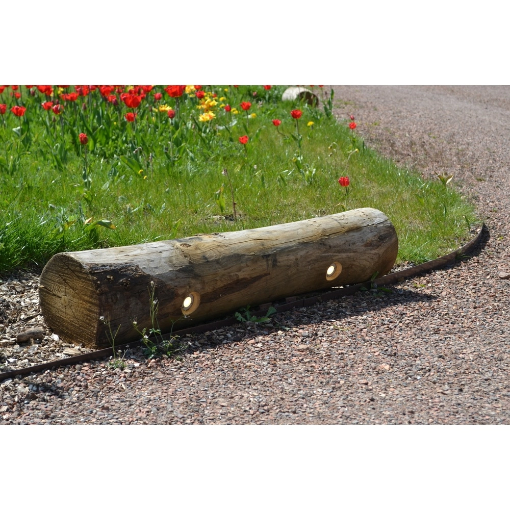 Houten padverlichting Tronco Kastanje - 200cm - 2700K