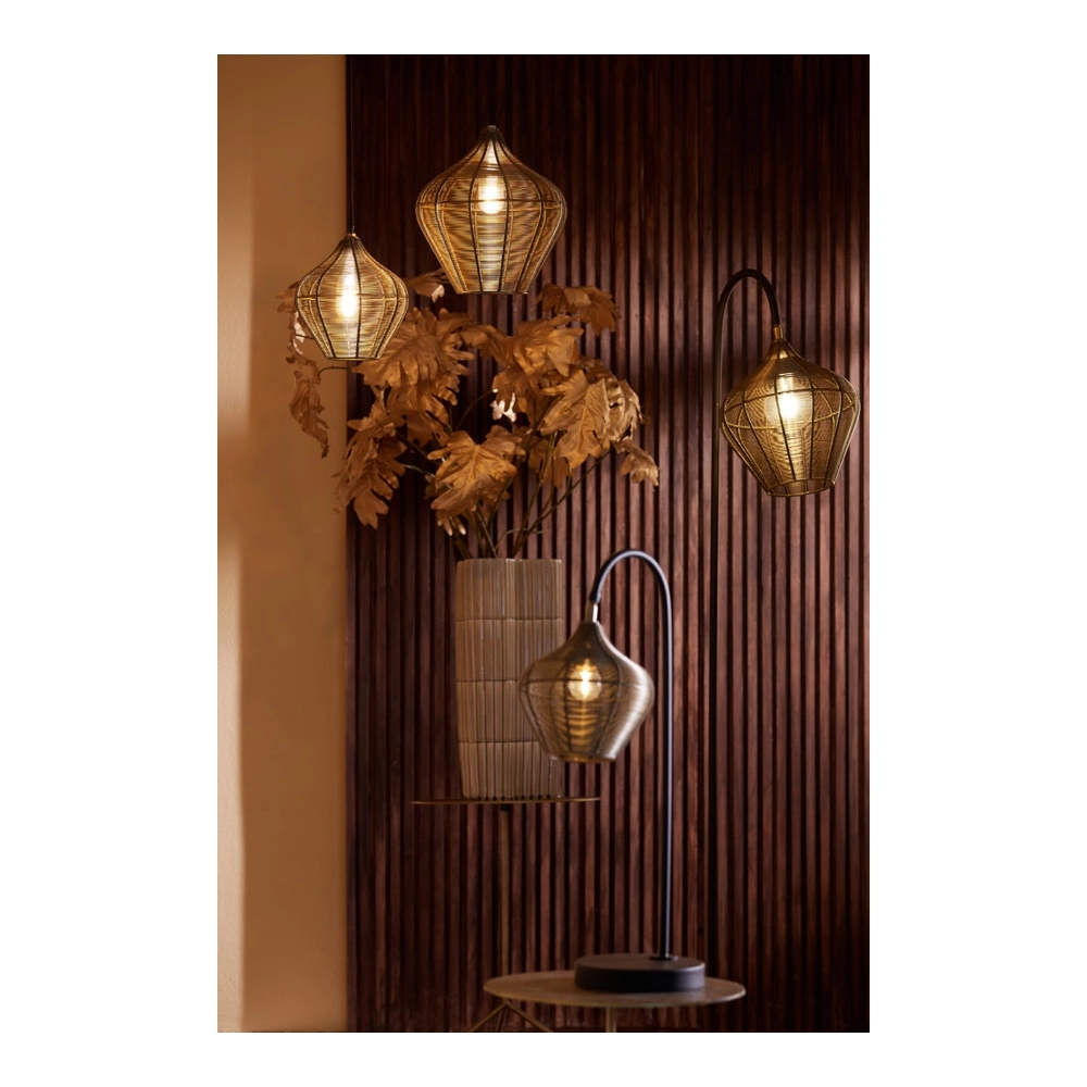 Hanglamp Alvaro brons Ø 20cm Light & Living 8717807634087