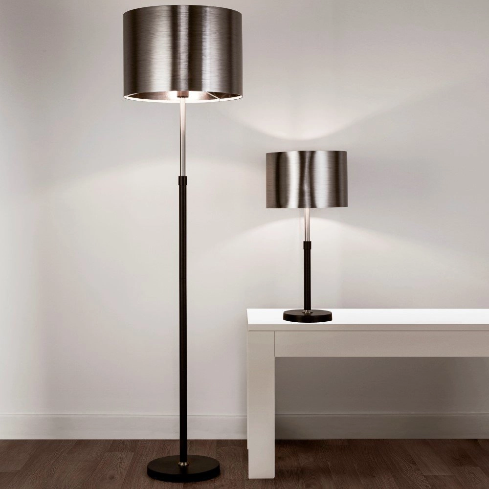 Schemerlamp Table met chrome kap Searchlight 5053423161327