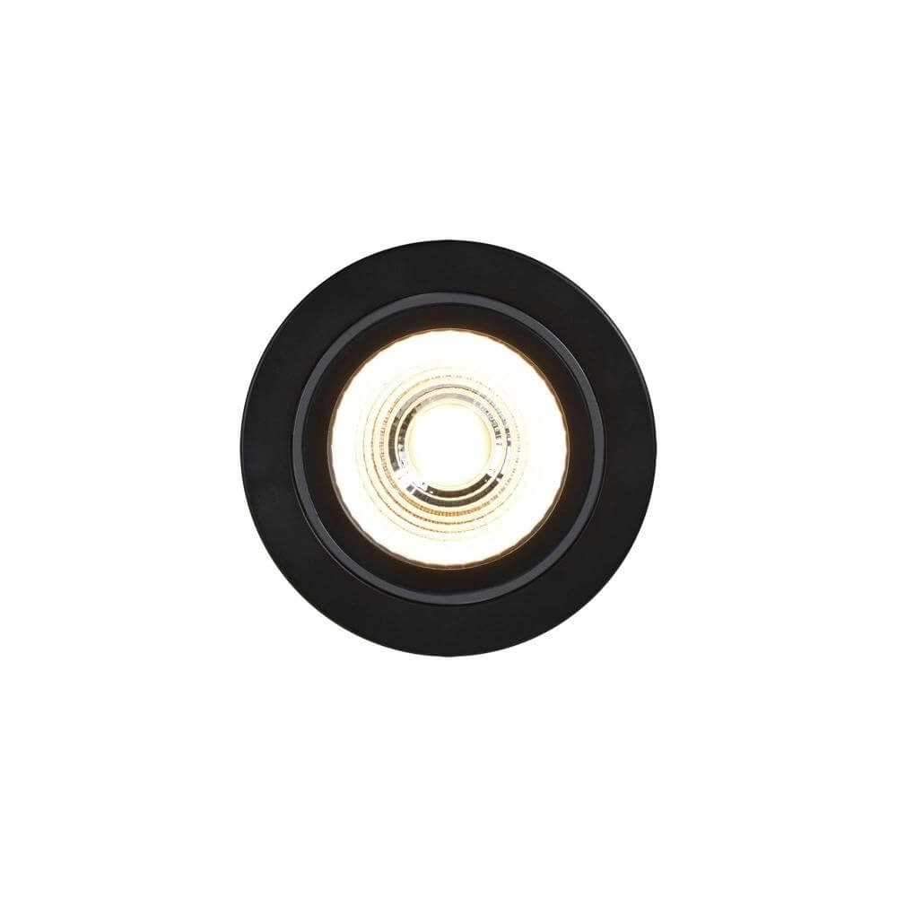 Ronde inbouwspot Alec zwart Nordlux 5704924006968