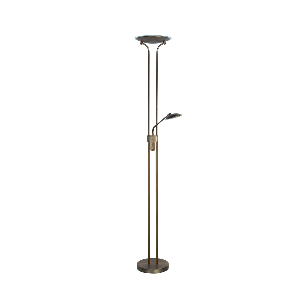 Klassieke leeslamp Strato koper brons Ø 28cm