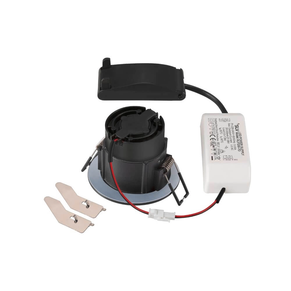 Ronde led spot New Tria 68 zwart - 2700K - 460lm - 38g SLV 4024163278591