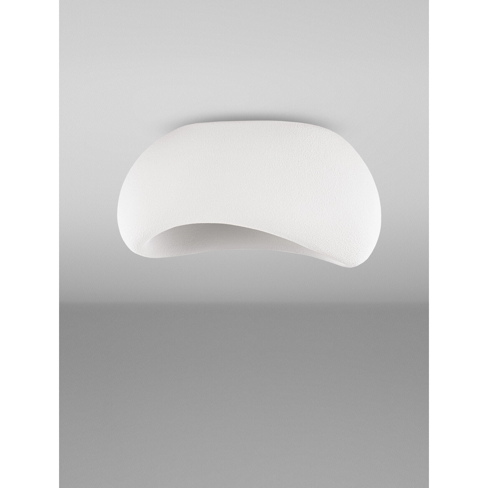 Natuurlijke plafondlamp Aere wit 50cm Lyora 5212017460813