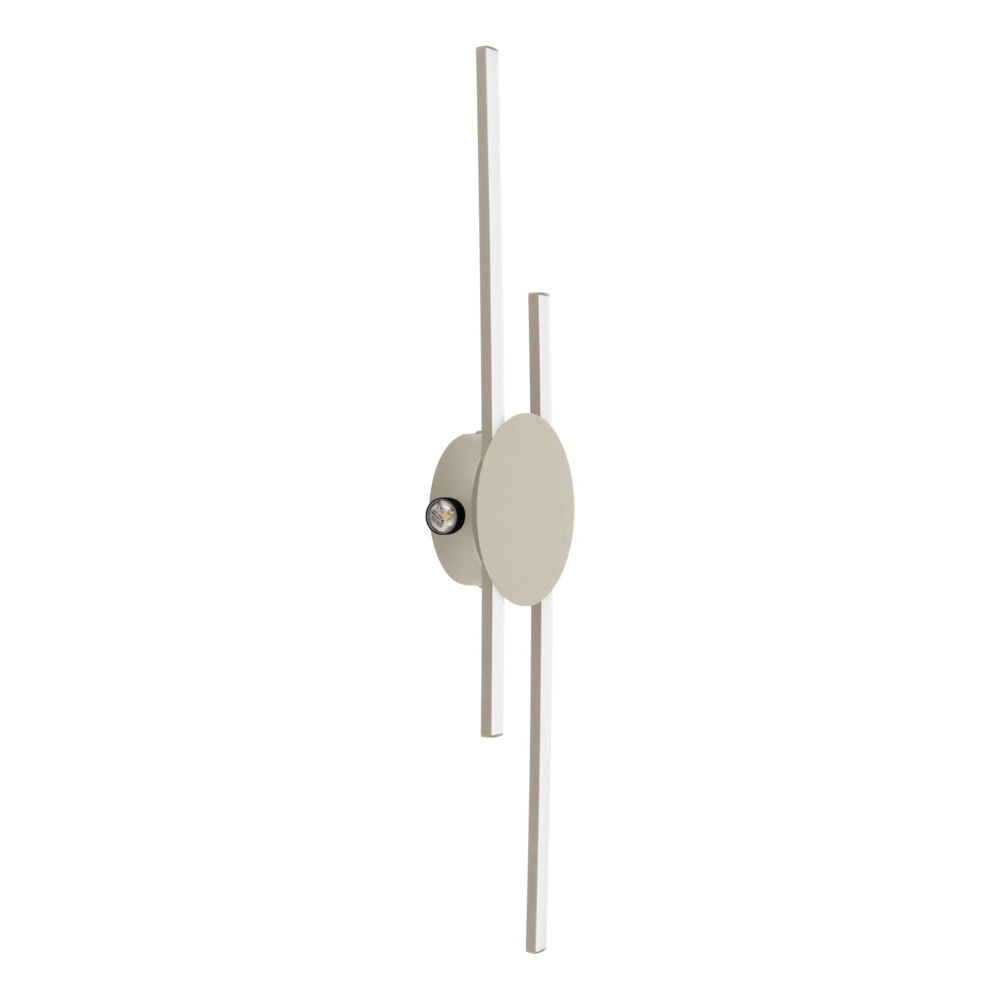 Design wandlamp Venticello zand bruin