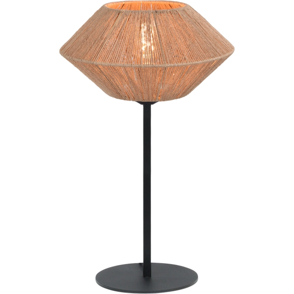 Tafellamp Bicono met touwkap Ø 35cm