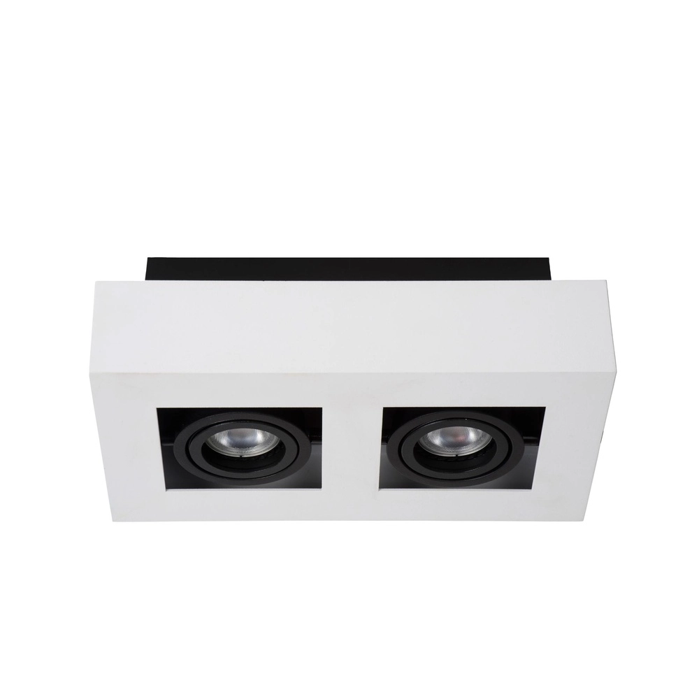 Plafondspot Xirax 2 x 5W wit