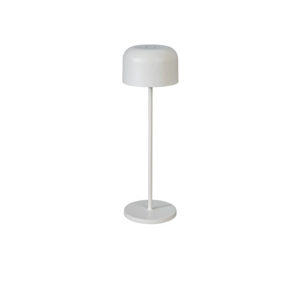 Witte tafellamp Lille oplaadbaar