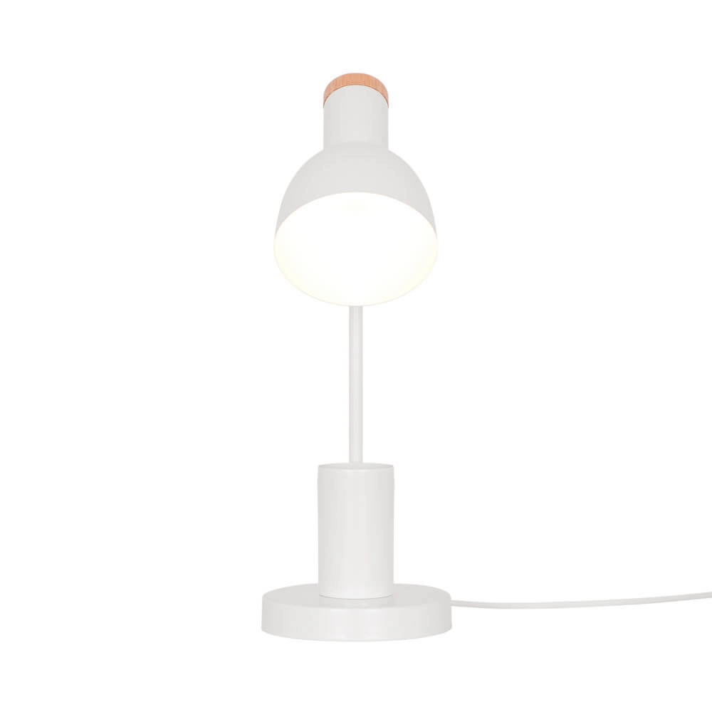 Witte bureaulamp Devone met pennenbakje Nordlux 5704924024542