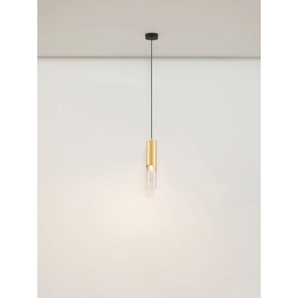Design hanglamp Modesto Ø 8cm goud Lyora 5212063501430