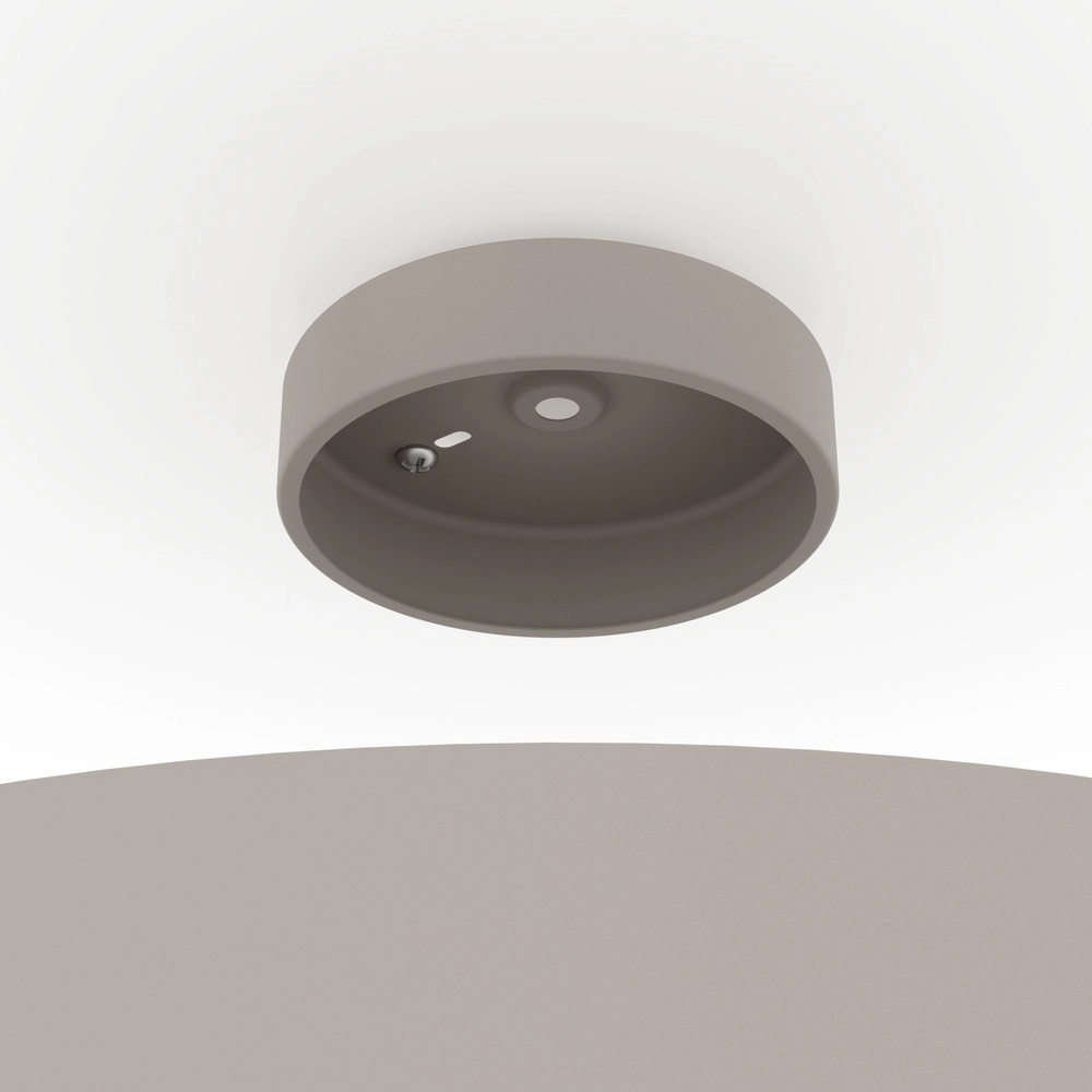 Scandinavische plafondlamp Duaia Ø 42cm - zand Eglo 9008606269136