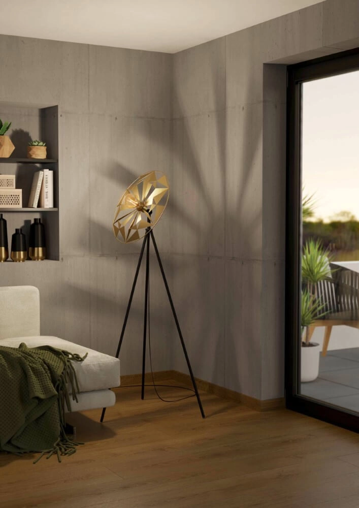 Design vloerlamp Castanuelo Tripod Eglo 9002759438098