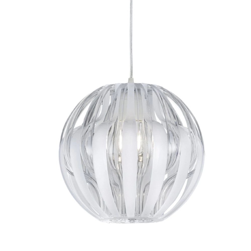 Hanglamp Pumpkin 30cm wit