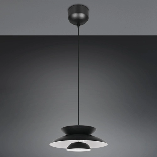 Hanglamp design Amarila zwart Ø 40cm Trio 4017807682786