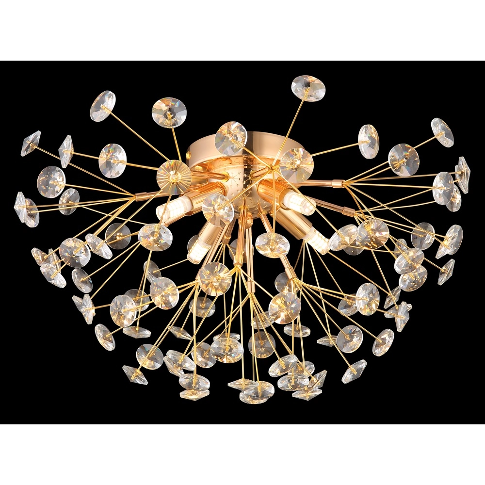 Plafondlamp Katrina goud Ø 45cm Globo 9007371481316