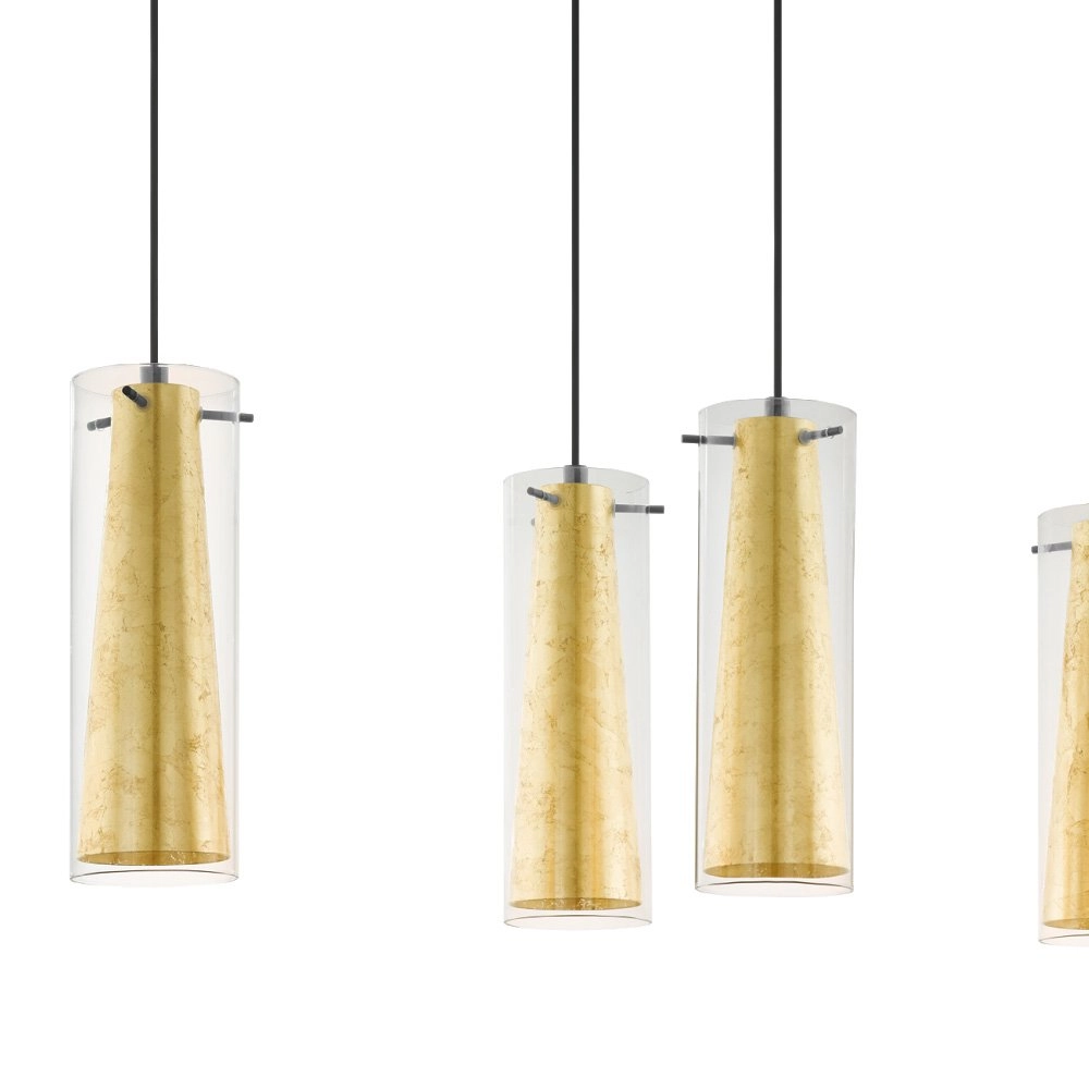 Eetkamer hanglamp Pinto Gold Goud Eglo 9002759976538