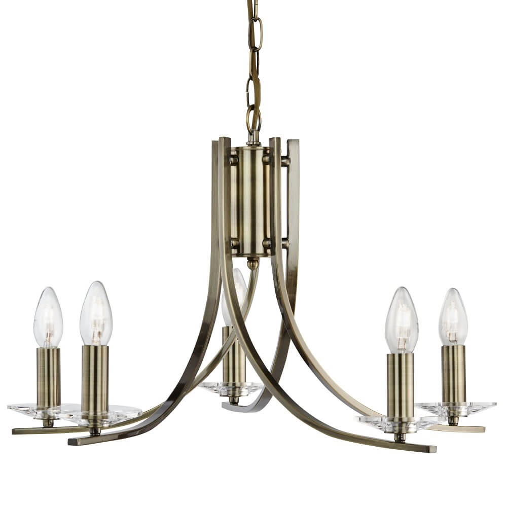 Messing hanglamp Ascona Ø 62cm