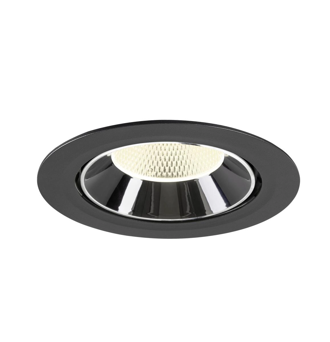 Inbouwspot Numinos Gimble XL zwart/chroom 4000K - 20gr SLV 4024163308526