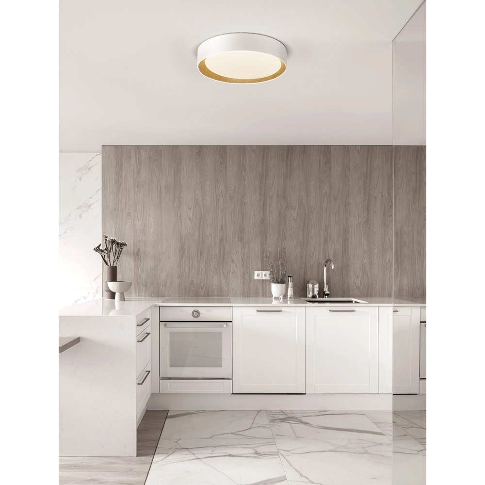 Plafondlamp Stake wit Ø 60cm