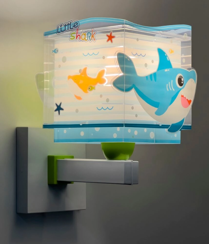 Wandlamp voor kinderen Little Shark Dalber 8420406634791