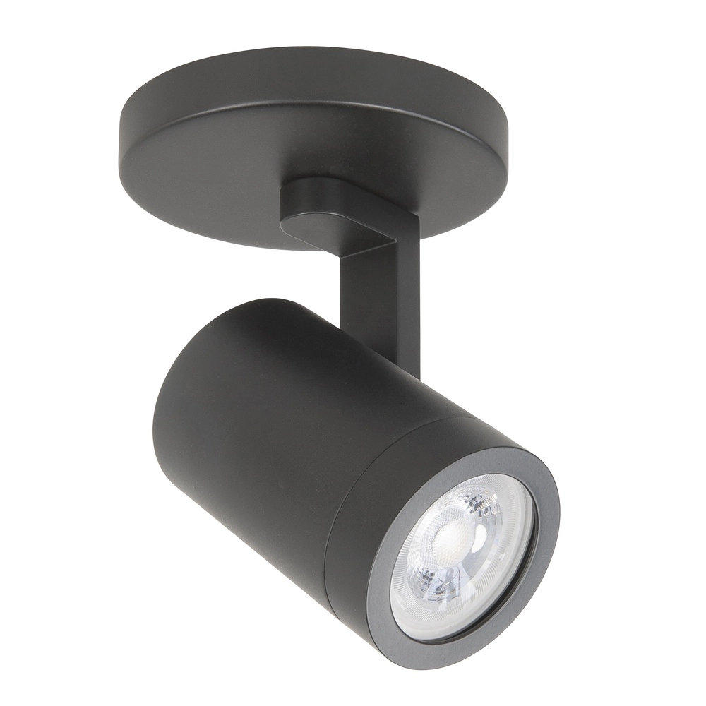 Opbouwspot Halo Spot zwart enkel