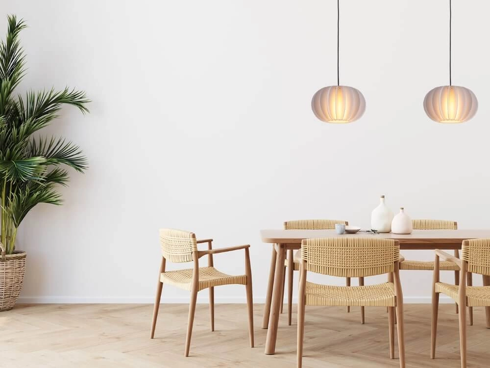 2-lichts hanglamp Arena met witte kappen Masterlight 8718121307893