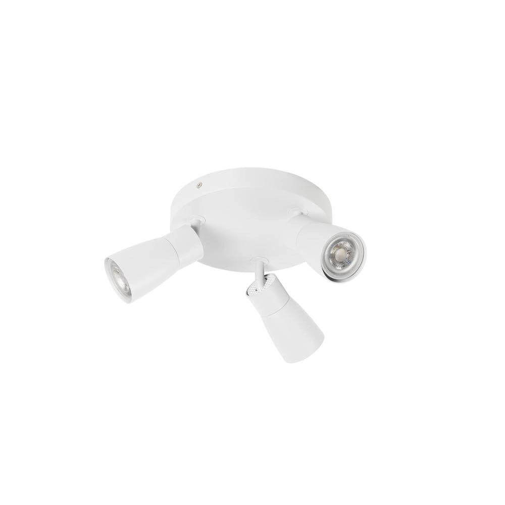 Ronde spot Puri 2.0 Dome wit 3-lichts SLV 4024163293846