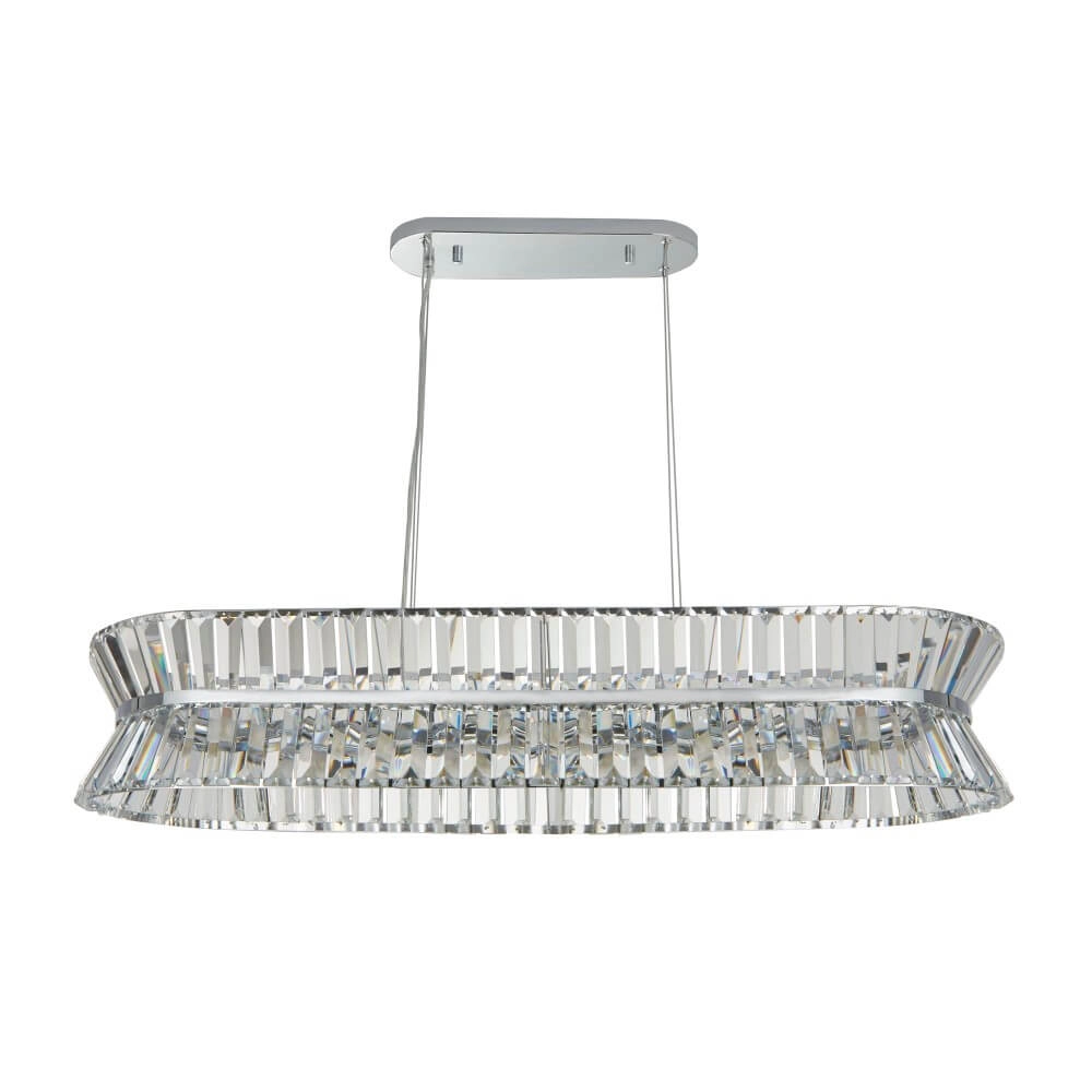 Design hanglamp Uptown chroom Searchlight 5053423243993
