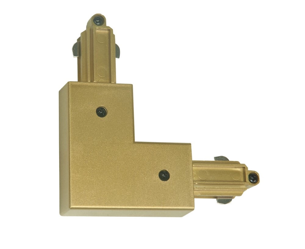 1-fase Track corner left goud
