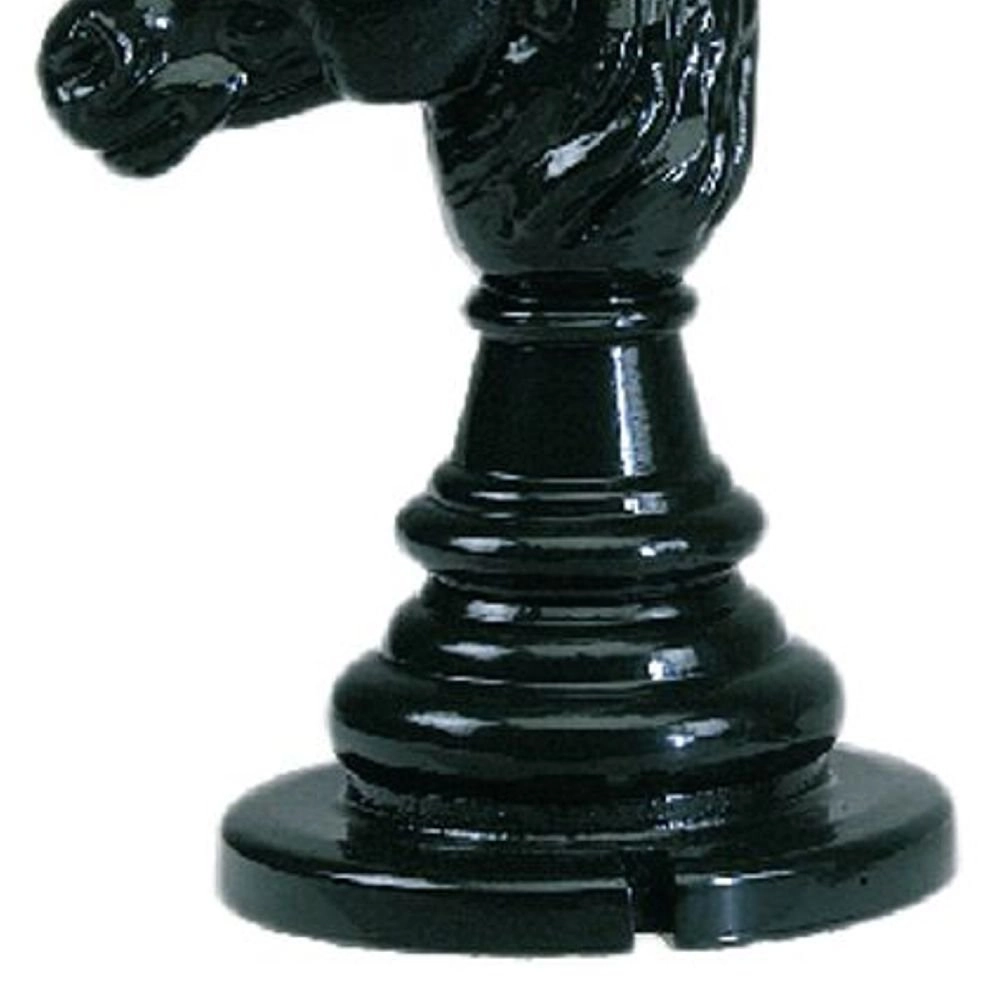 Nostalgische sokkel Horse zwart KS verlichting 8714732594745