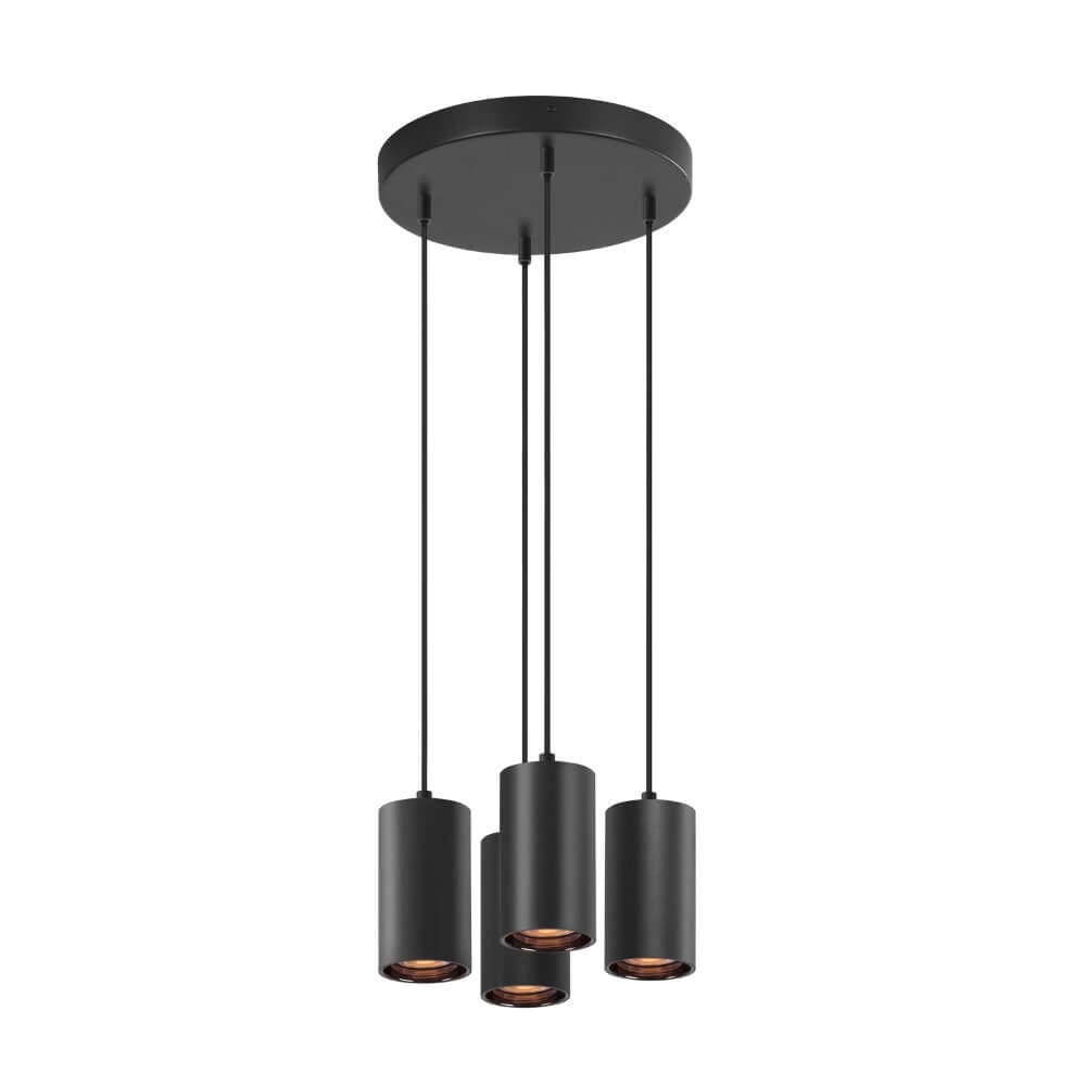Pendel hanglamp Asto Tube zwart 4x GU10 SLV 4024163266031
