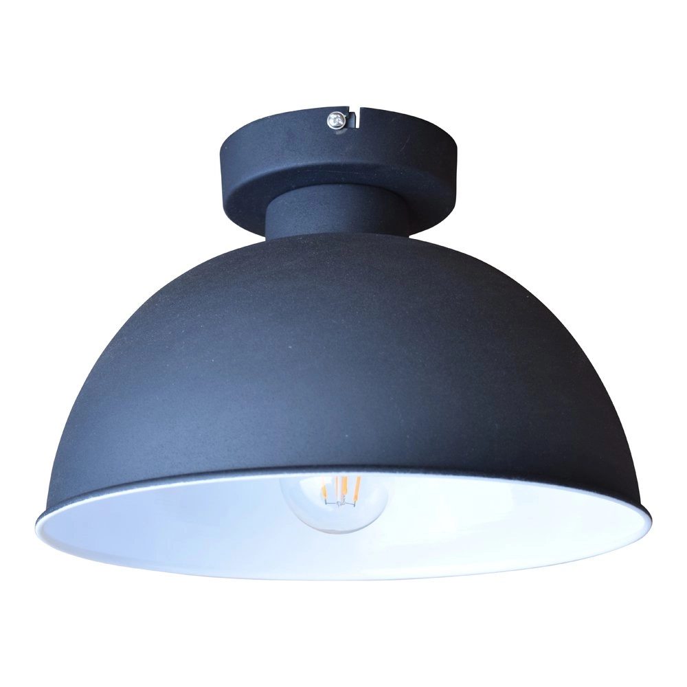 Plafondlamp Industrial 30cm vintage zwart Urban Interiors 8719325005639