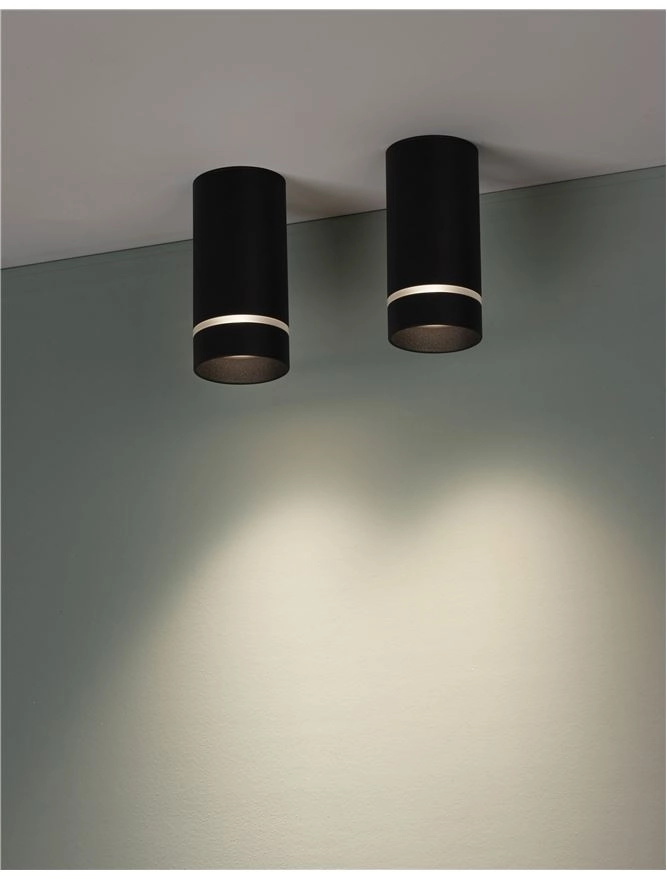 Design plafondspot Esca zwart Lyora 5212017421036