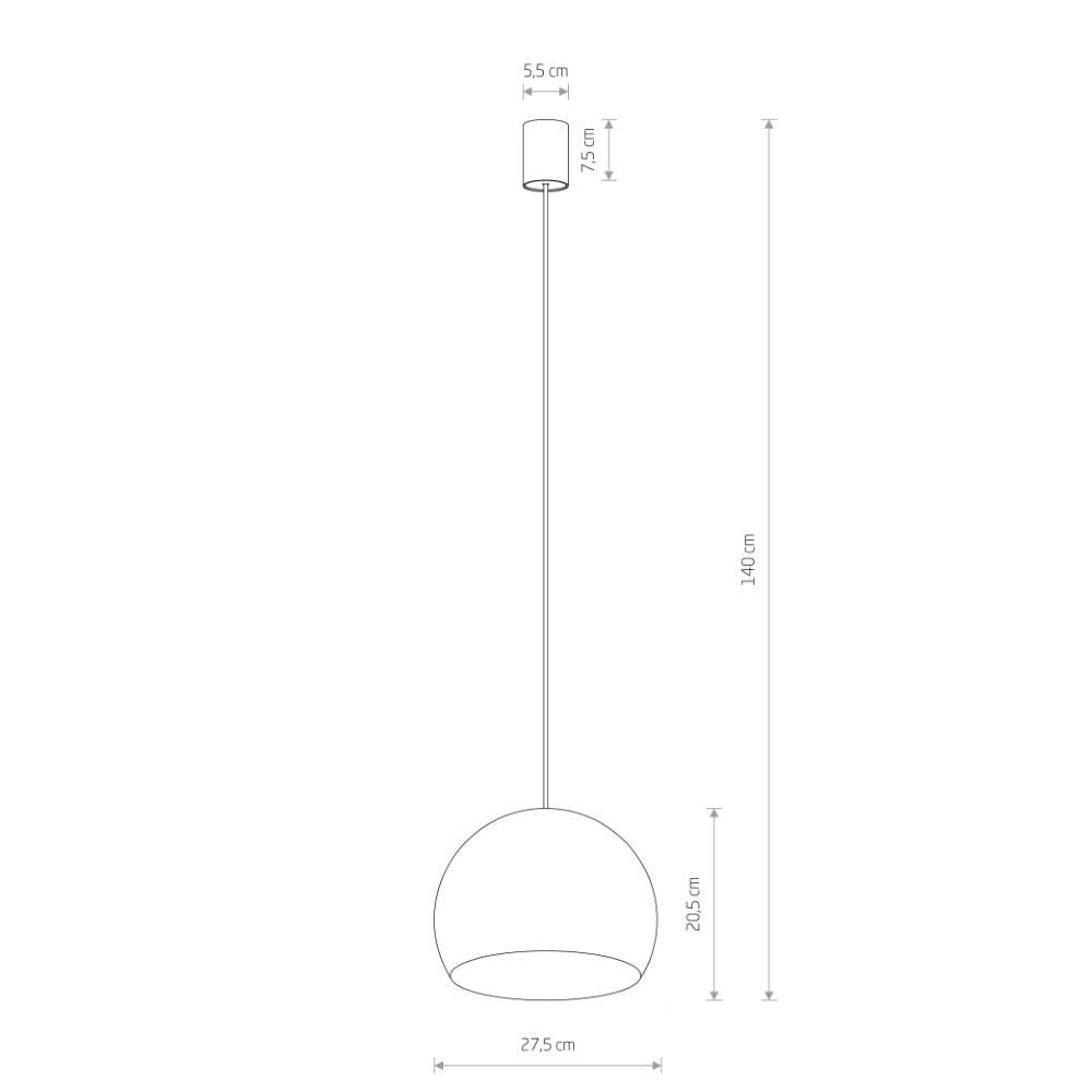 Hanglamp Candy wit Lyora 5903139103350