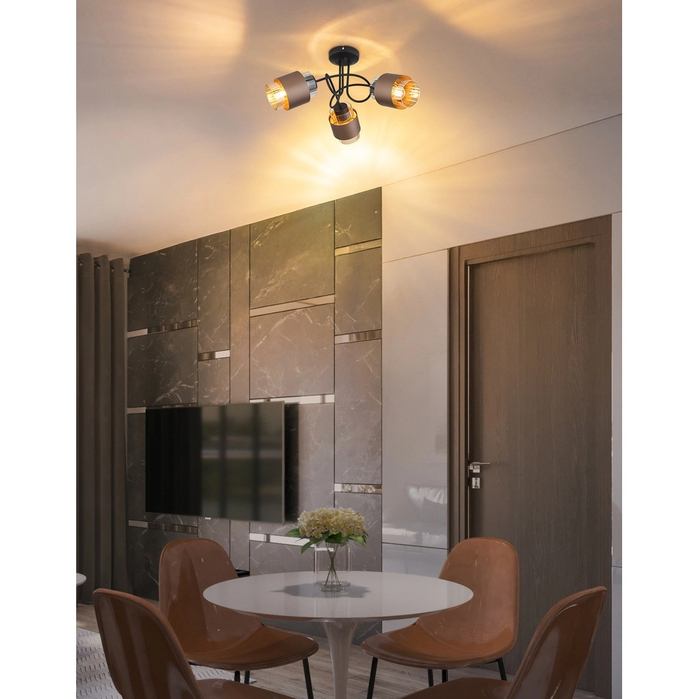 Plafondlamp Milley 3-lichts Globo 9007371586349