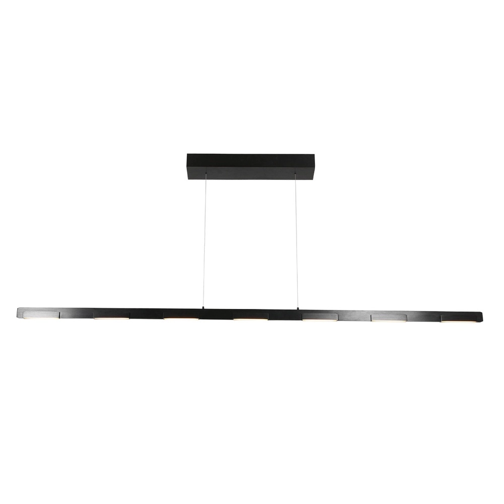 Strakke hanglamp Bloc zwart