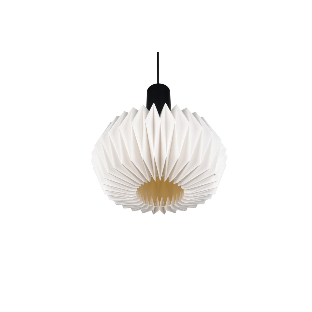 Moderne hanglamp Larima zwart met wit Trio 4017807704754