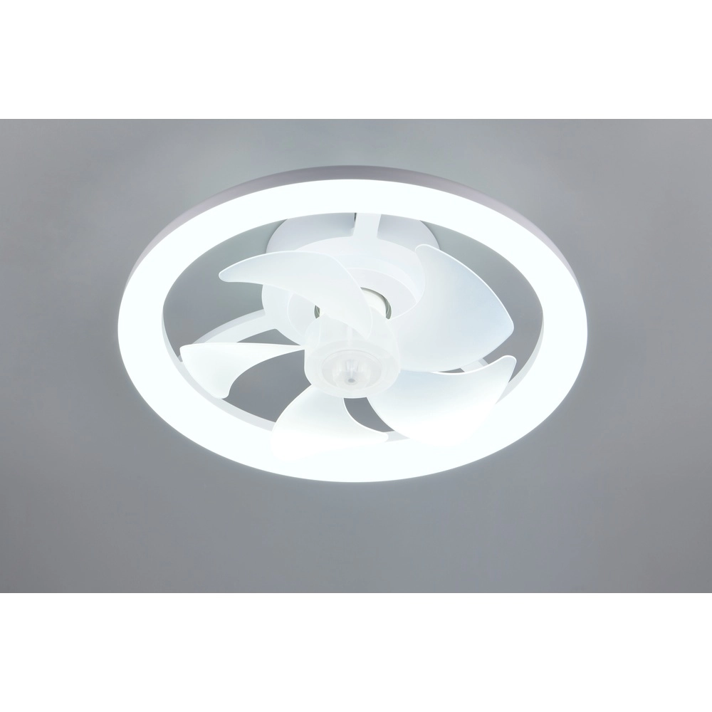 Design plafondventilator Pajala wit Ø 40cm Trio 4017807688207
