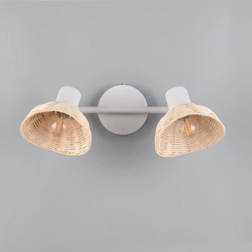 Plafondlamp Calvi dubbel wit Trio 4017807678062