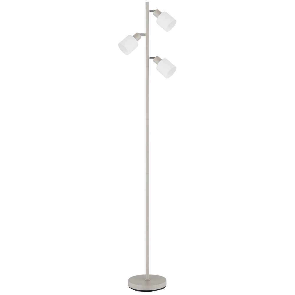 Vloerlamp Trent zand bruin Globo 9007371572977