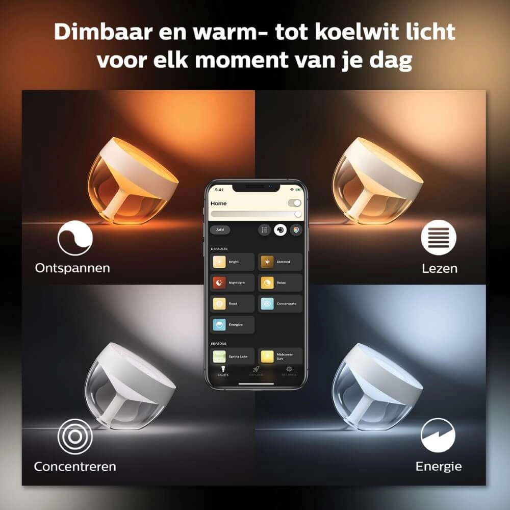 Uplight Hue Iris - White and color chroom Philips 8719514411524