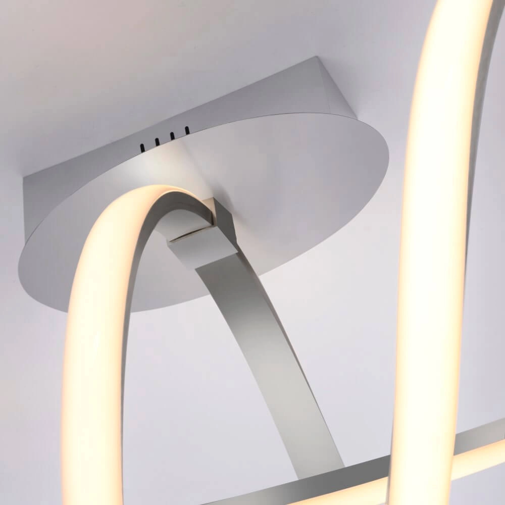Design plafondlamp Maria aluminium Just Light 4043689975784