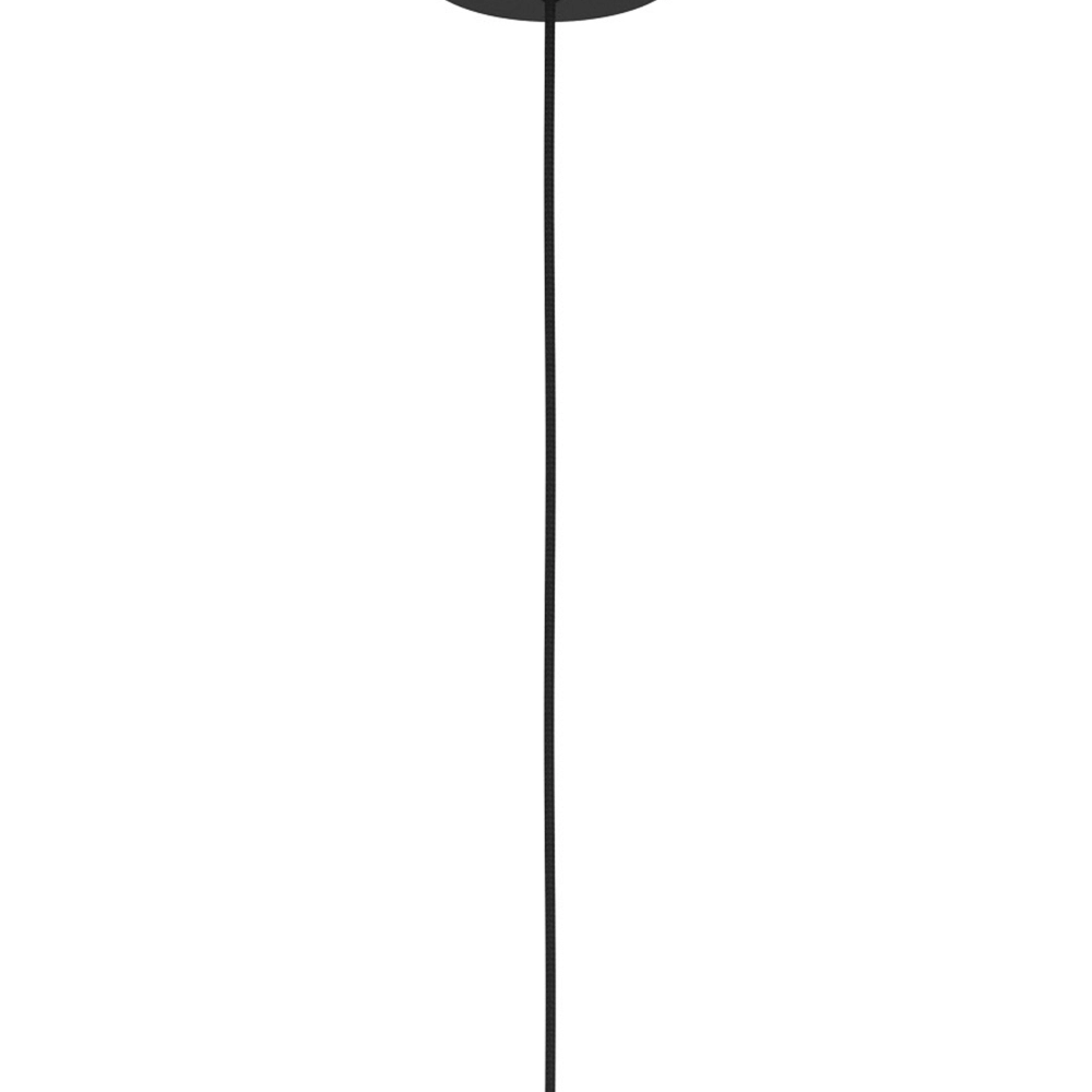 Landelijke hanglamp Libertad zwart met hout Eglo 9002759997953